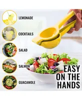 Premium Quality Metal Lemon Squeezer, Citrus Juicer, Manual Press