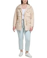 Levi's Plus Size Zip-Front Long-Sleeve Hooded Jacket