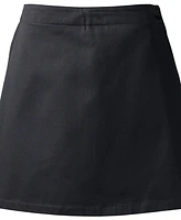 Lands' End Women's Blend Chino Skort Above Knee
