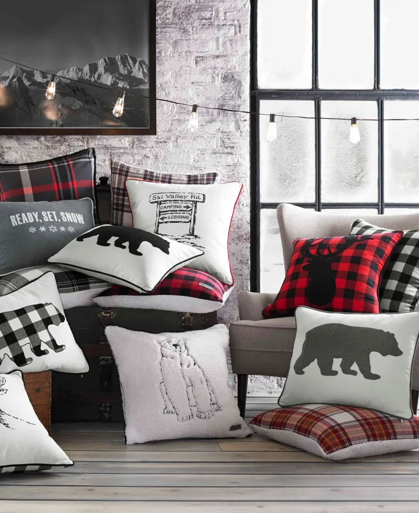 Eddie Bauer Cabin Plaid Decorative Pillow