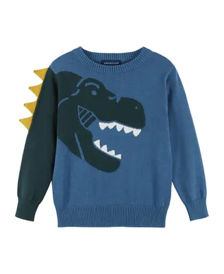 Toddler/Child Boys Graphic Print Sweater