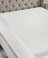 ProSleep 3" Zoned Comfort Memory Foam Mattress Topper with Cooling Cover, Full, Created for Macy's