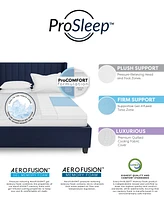 ProSleep 3" Zoned Comfort Memory Foam Mattress Topper with Cooling Cover, Twin Xl, Exclusively at Macy's