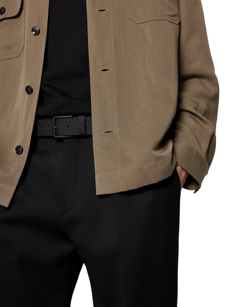 Hugo Boss Men's Ther-b Leather Belt