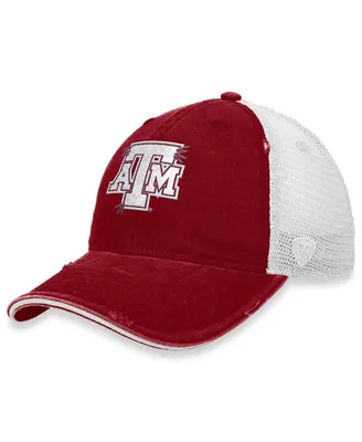 Women's Top of the World Maroon, White Texas A&M Aggies Radiant Trucker Snapback Hat