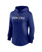 Women's Nike Royal Texas Rangers Authentic Collection Pregame Performance Pullover Hoodie