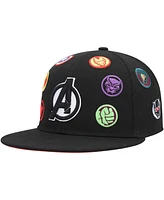 Men's Marvel Black The Avengers Fitted Hat