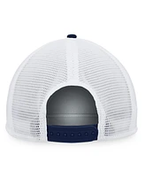 Men's Majestic Navy, White Detroit Tigers Foam Trucker Snapback Hat
