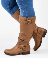 Journee Collection Women's Extra Wide Calf Stormy Boot