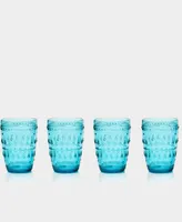 Euro Ceramica Fez Highball Glasses, Set of 4