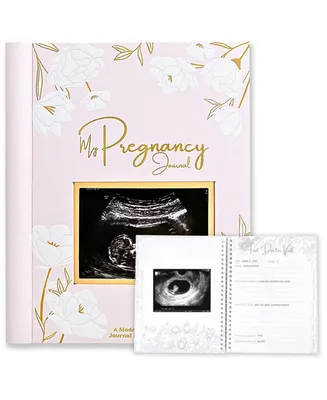 KeaBabies Pregnancy Journal, Announcements, 80 Pages Hard Cover Book For Mom To Be Gift
