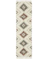 Jhb Design Vertical Shag VLS07A 2'3" x 7'6" Runner Area Rug