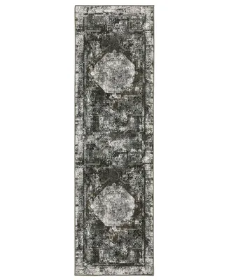 Km Home Astral 090ASL 2'3" x 7'6" Runner Area Rug