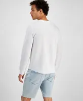 And Now This Men's Regular-Fit Ribbed-Knit Long-Sleeve T-Shirt, Created for Macy's