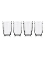 Fitz and Floyd Beaded 12-oz Highballs 4-Piece Set