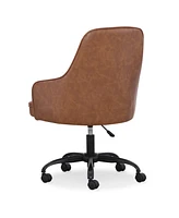 Sawyer Cognac Tufted Task Chair