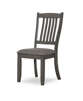 Allston Park Gray Farmhouse Dining Chair