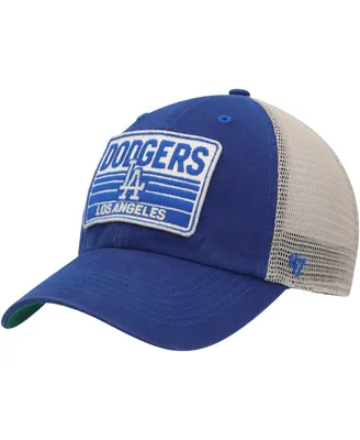 Men's '47 Brand Royal Los Angeles Dodgers Four Stroke Clean Up Trucker Snapback Hat