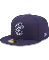 Men's New Era Navy Corpus Christi Hooks Authentic Collection 59FIFTY Fitted Hat