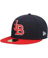 Men's New Era Navy Louisville Bats Authentic Collection Team Alternate 59FIFTY Fitted Hat