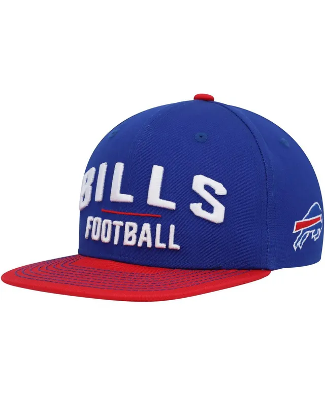 Youth Royal Buffalo Bills On Trend Precurved A-Frame Snapback Hat