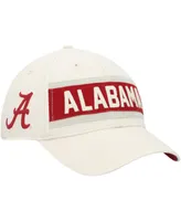 Men's '47 Brand Cream Alabama Crimson Tide Crossroad Mvp Adjustable Hat