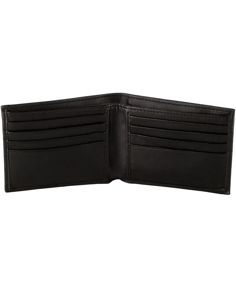 Men's Black Auburn Tigers Hybrid Bi-Fold Wallet