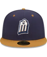 Men's New Era Navy San Antonio Missions Authentic Collection Team Alternate 59FIFTY Fitted Hat