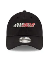 Men's New Era Black Richard Childress Racing Enzyme Washed 9TWENTY Adjustable Hat