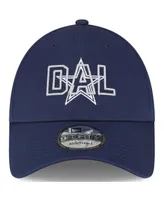 Men's New Era Navy Dallas Cowboys Doubled 9FORTY Snapback Hat