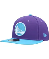 Men's New Era Purple Golden State Warriors Vice 59FIFTY Fitted Hat