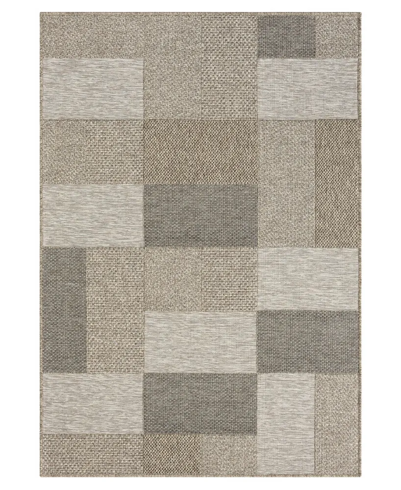 Lr Home Oliva OLIVA82114 7'10" x 9'6" Outdoor Area Rug