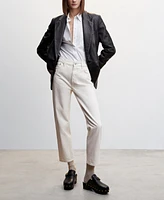 Mango Women's Mom High-Waist Jeans