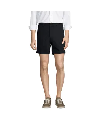 Lands' End Men's Traditional Fit 6" No Iron Chino Shorts