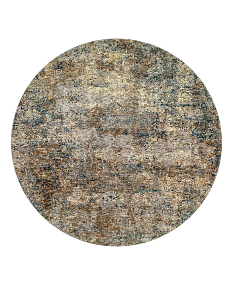 Surya Mirabel Mbe- 7'10" x 7'10" Round Area Rug