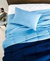 Home Design Lightweight Reversible Down Alternative Microfiber Comforter, King, Exclusively at Macy's