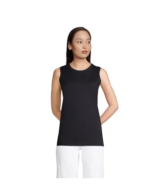 Lands' End Petite Supima Cotton Tank Top