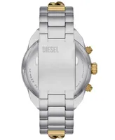 Diesel Men's Spiked Chronograph Stainless Steel Watch 49mm - Two