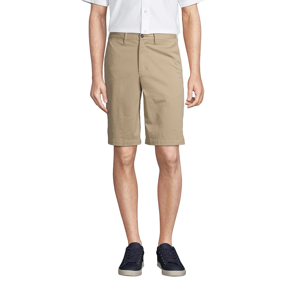 Lands' End Men's 11" Traditional Fit Stretch Knockabout Chino Shorts