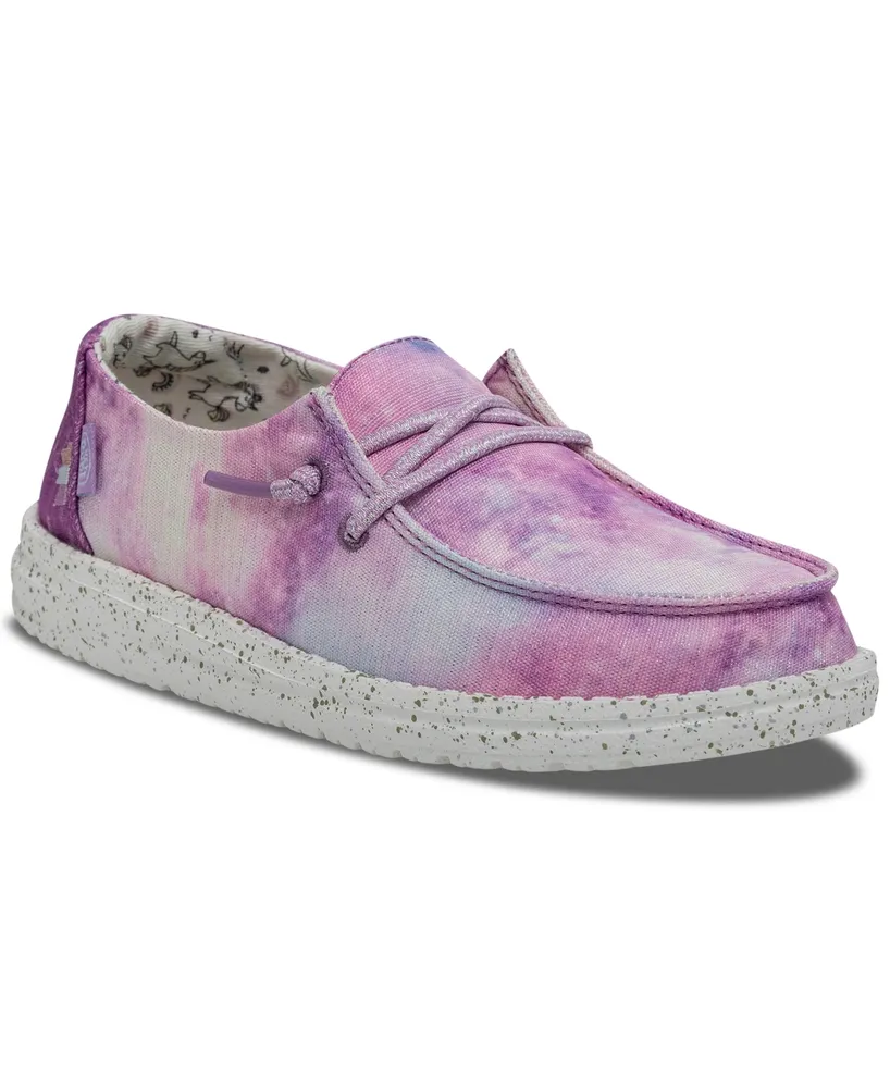 Hey Dude Women's Wendy Chambray Casual Moccasin Sneakers from Finish Line -  Macy's