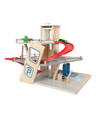 Small Foot City Garage Wooden Playset