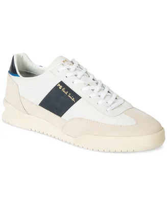 Paul Smith Men's Dover Mixed Leather Low-Top Sneaker