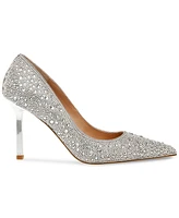 Steve Madden Women's Classie Pointed-Toe Rhinestone Stiletto Pumps