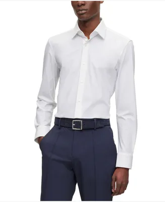 Boss by Hugo Boss Men's Performance-Stretch Jersey Slim-Fit Shirt