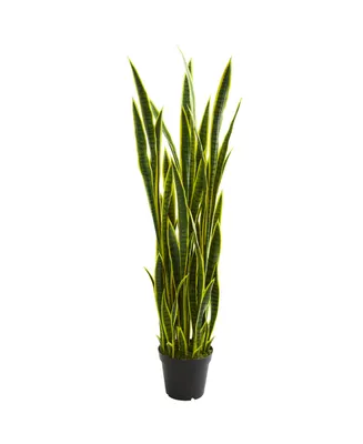 Nearly Natural 5' Sansevieria Artificial Plant