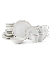 Fitz and Floyd Love Blooms 32 Piece Dinnerware Set, Service for 8