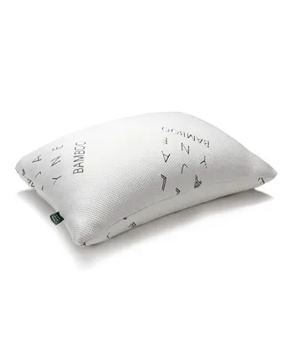 Ella Jayne Bamboo Shredded Memory Foam Pillow, Standard/Queen, Adjustable Density