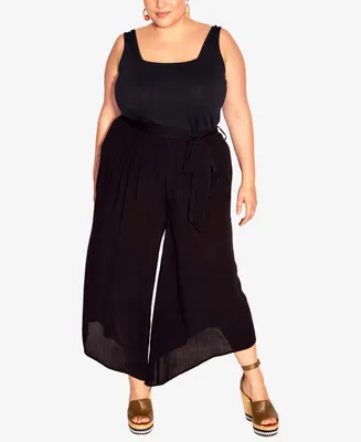 City Chic Plus Holiday Sun Pant