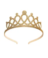 Sweet Wink Girls Gold Tiara Headband