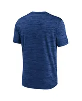 Men's Nike Royal Chicago Cubs Wordmark Velocity Performance T-shirt